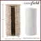Casafield Free Standing Toilet Paper Storage Roll Holder with Lid - Natural, Fits 3 Rolls, Seagrass or Water Hyacinth Bath Tissue Organizer for Bathroom